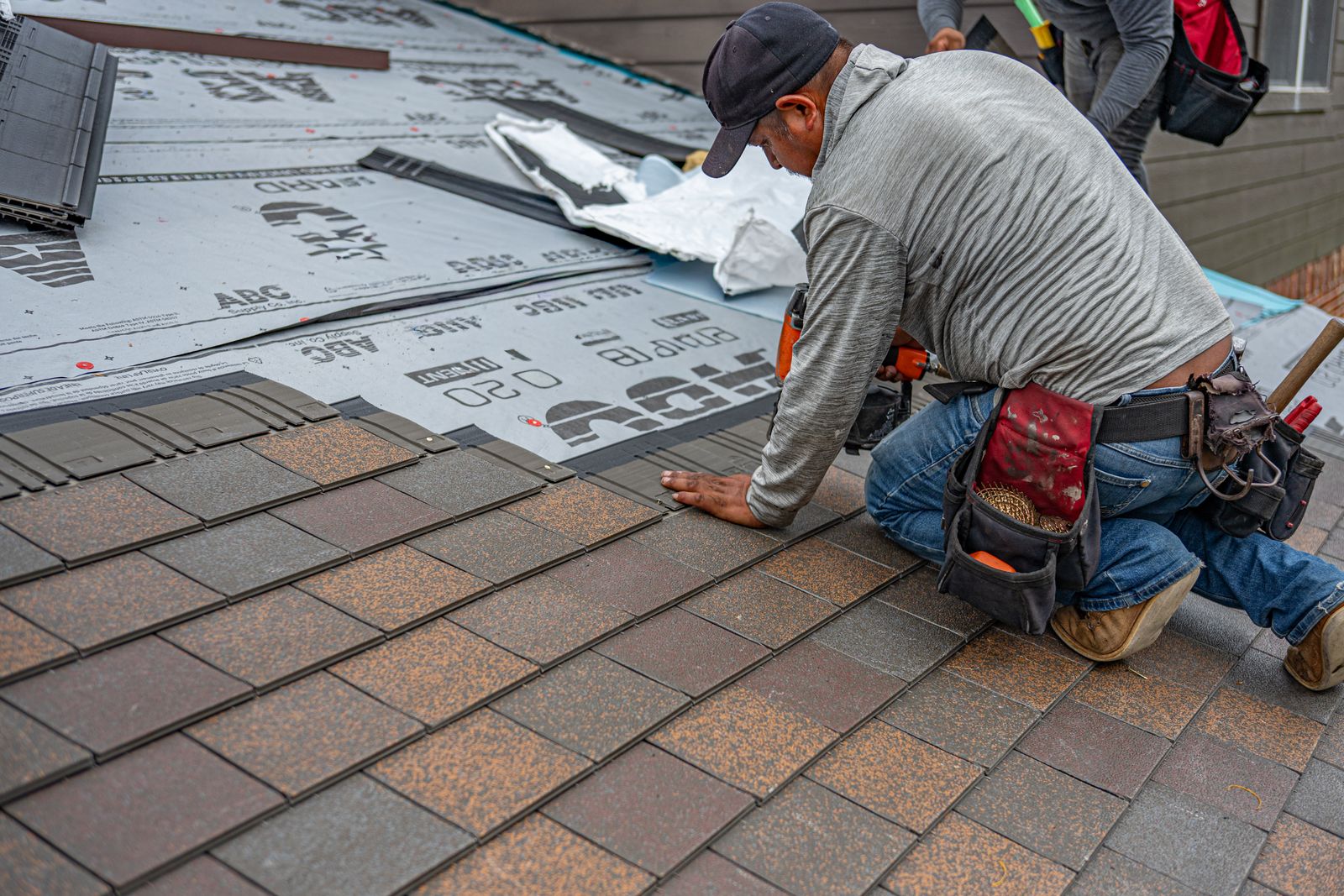 Representative after state - newly installed shingle roof